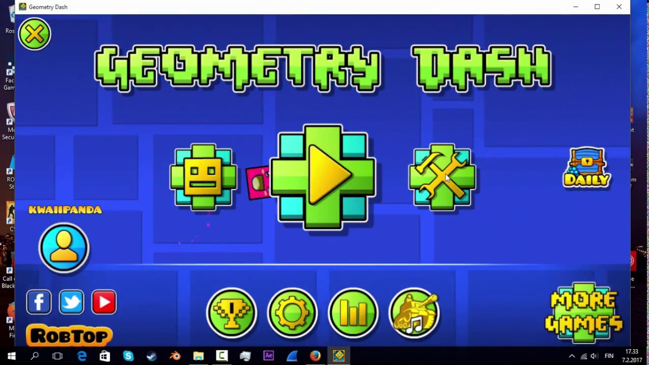 geometry dash free download no winrar